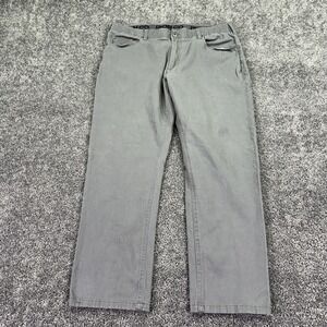 IRON CO. Pants Mens 40x30 Gray Chino Straight Casual Pockets Work Outdoor City